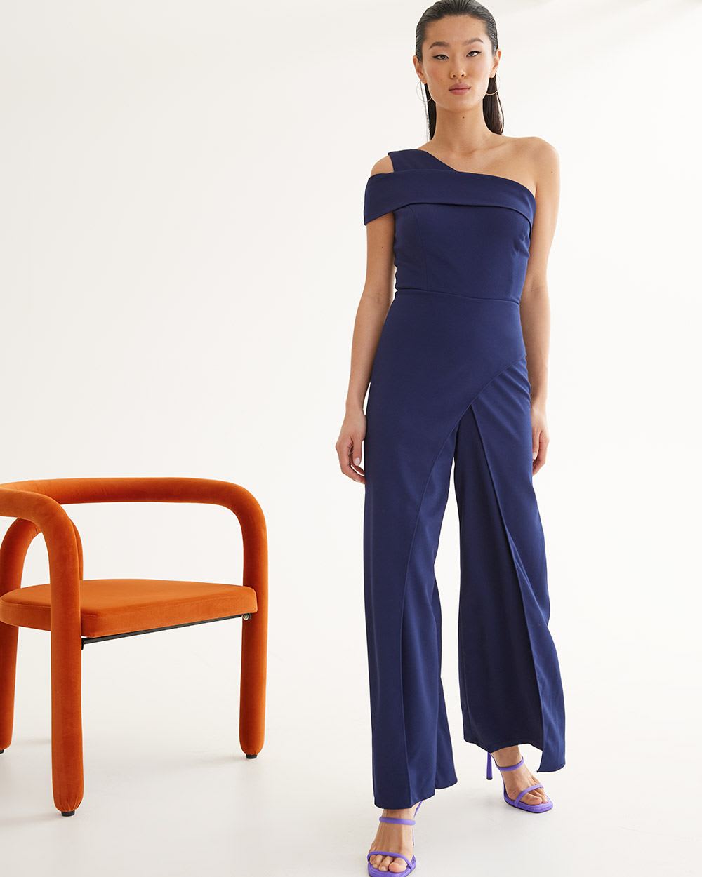 One-Shoulder Jumpsuit