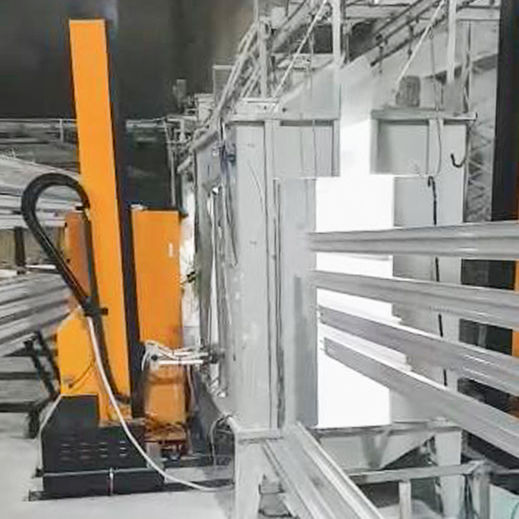 automatic powder coating system