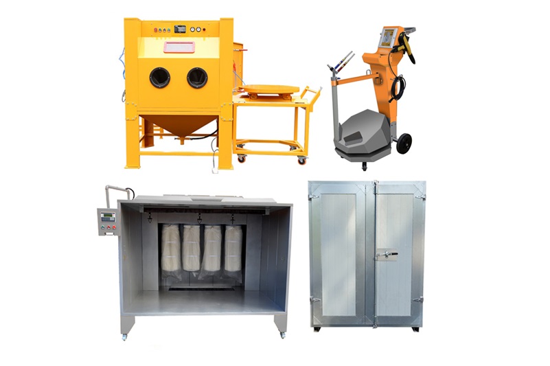Sandblasting and Powder Coating Equipment Package