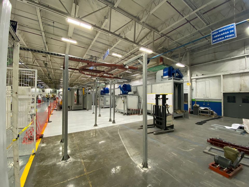 automatic powder coating