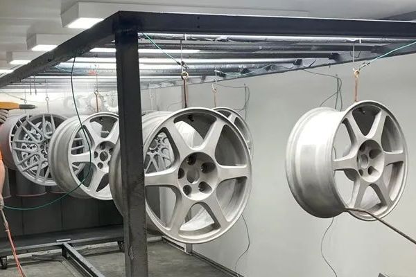 powder coating oven for wheels