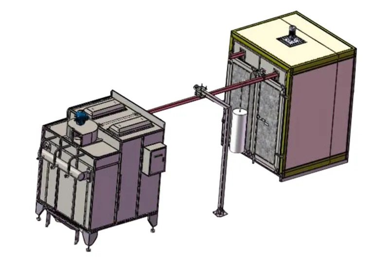 manual powder coating system