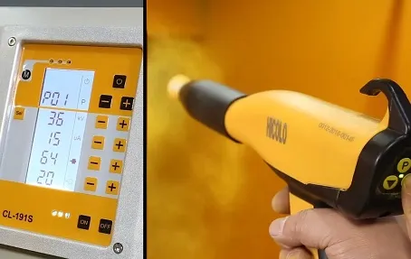 COLO-191S 2 in 1 Manual Powder Coating System for Quick Jobs