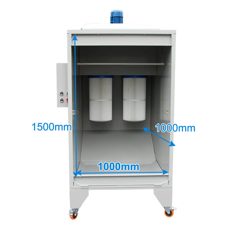 Powder Coat Collection System Easy & Efficient Powder Coating System for Small Business