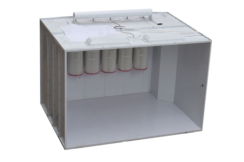 COLO-3217 Walk-in Pulverkabine für schwere Teile
