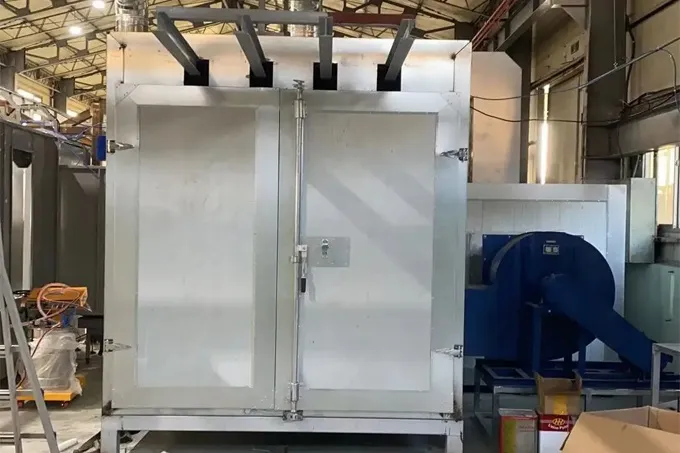 Semi-automatic Powder Coating Line (Automatic Booth System with Track Oven)