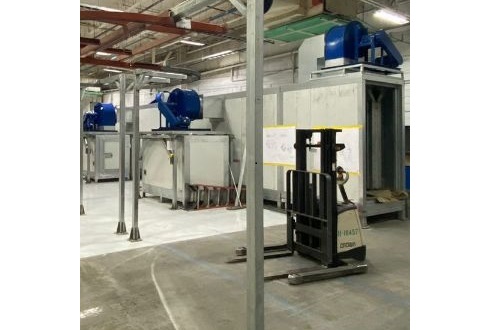 Powder Coating Tunnel Oven