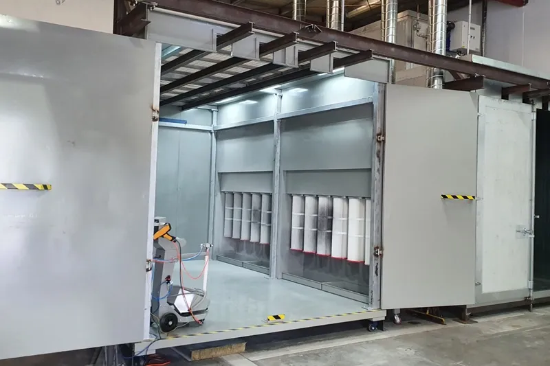 Walk-in Powder Spray Booth