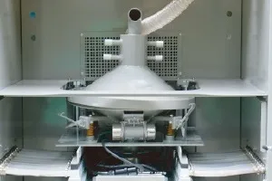 powder management center sieving machine