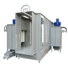 automatic powder coating booth