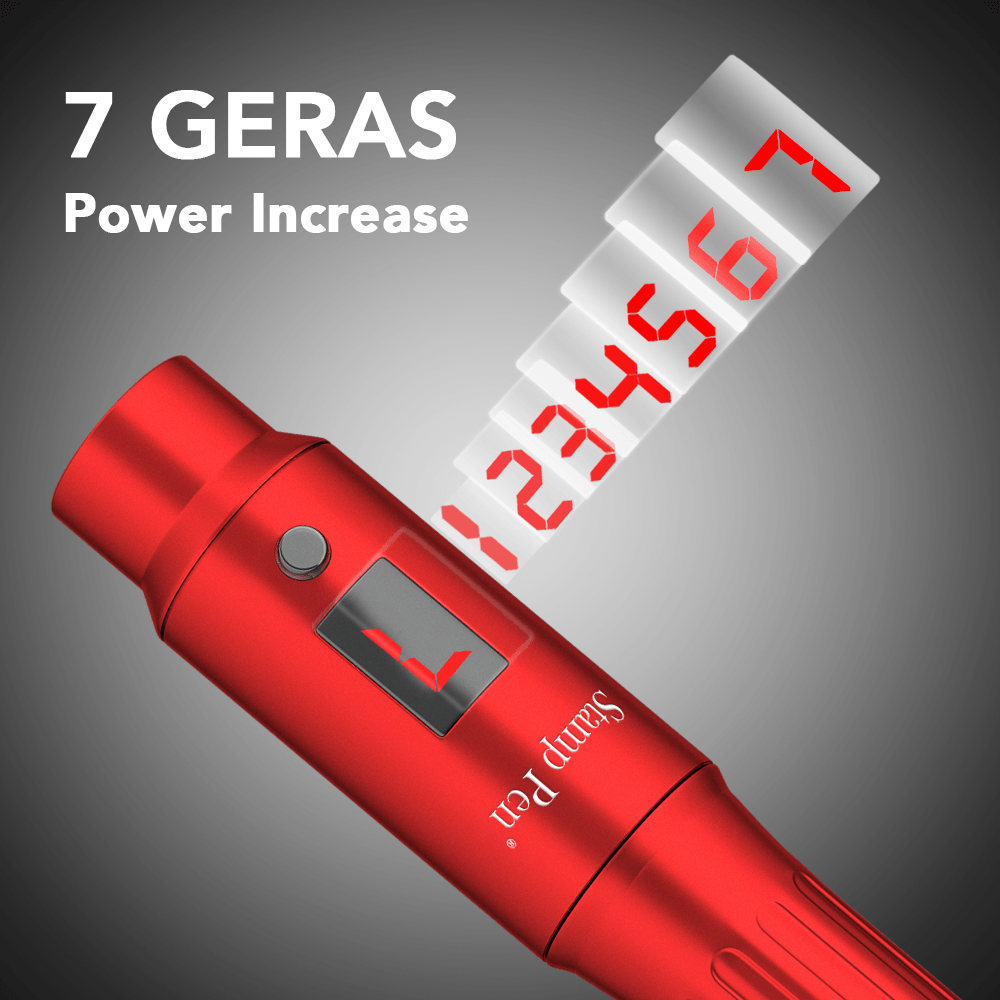 Power Microneedling Gerät Anti-Rückfluss LCD Dermapen LED-Therapie