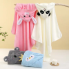 Small Animal Series Children's Coral Velvet Cape