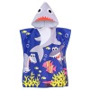 Summer Print Cartoon Children's Bath Towel Cape
