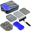 Automotive Glass Cleaner Microfiber Towel Set