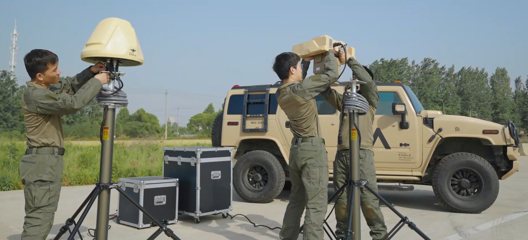 Digital Eagle QR-17 Anti-Drone system