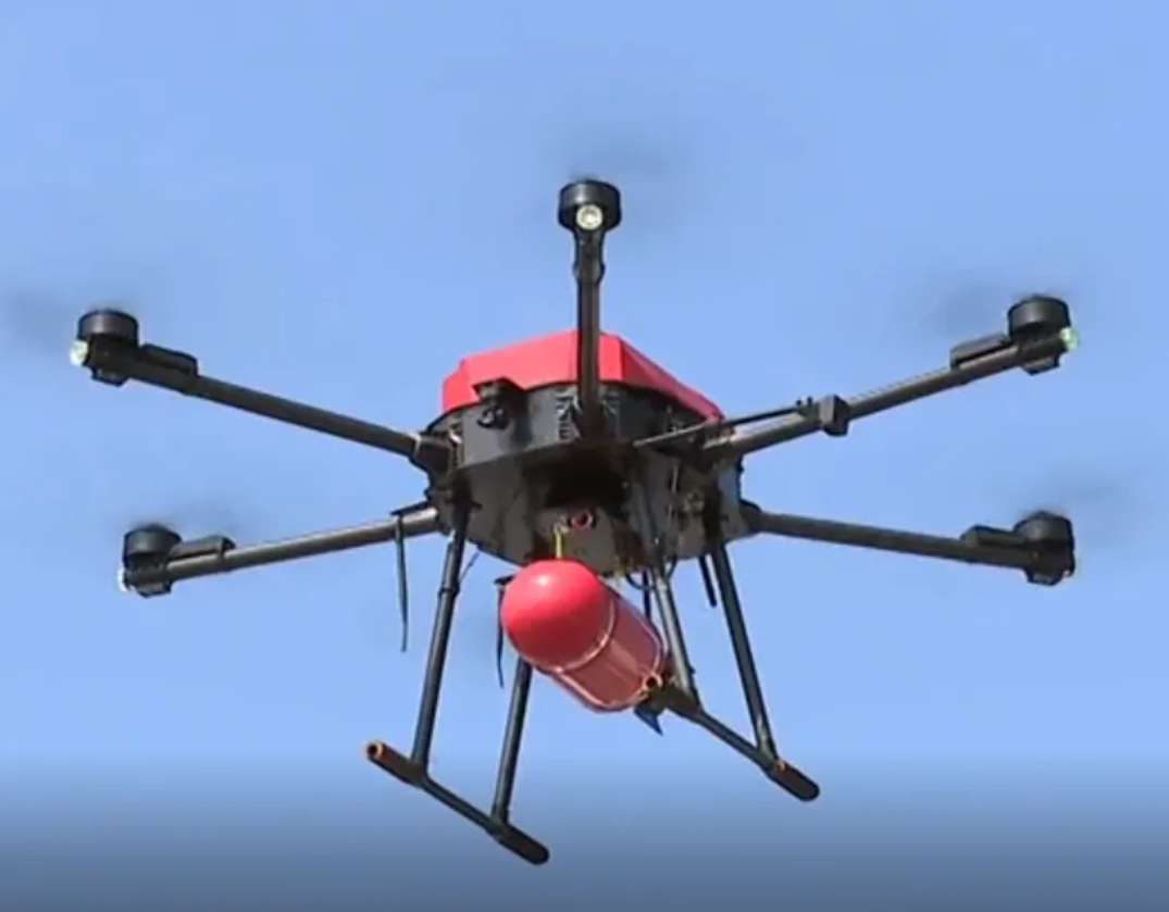 Make it quick! Digital Eagle drone help a fire disposal! | Jiangsu ...