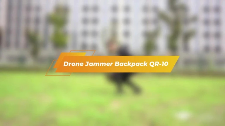 Customized Digital Eagle QR-10 Drone Jammer Backpack