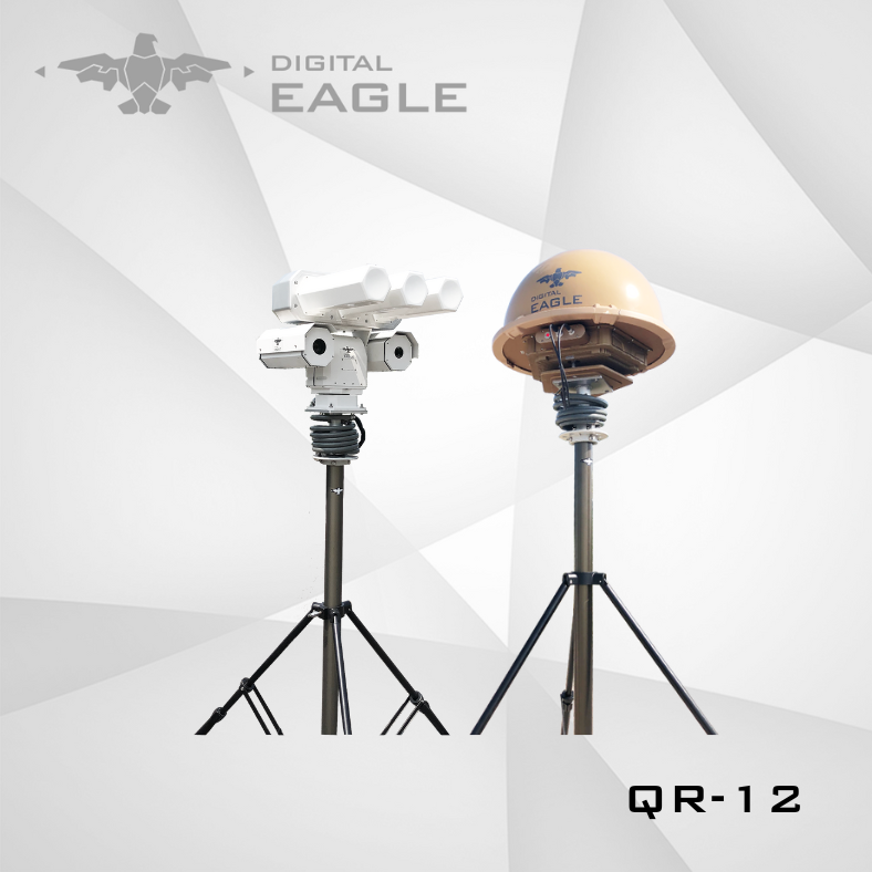 Anti Drone System with Drone Detection and Jammer QR-12