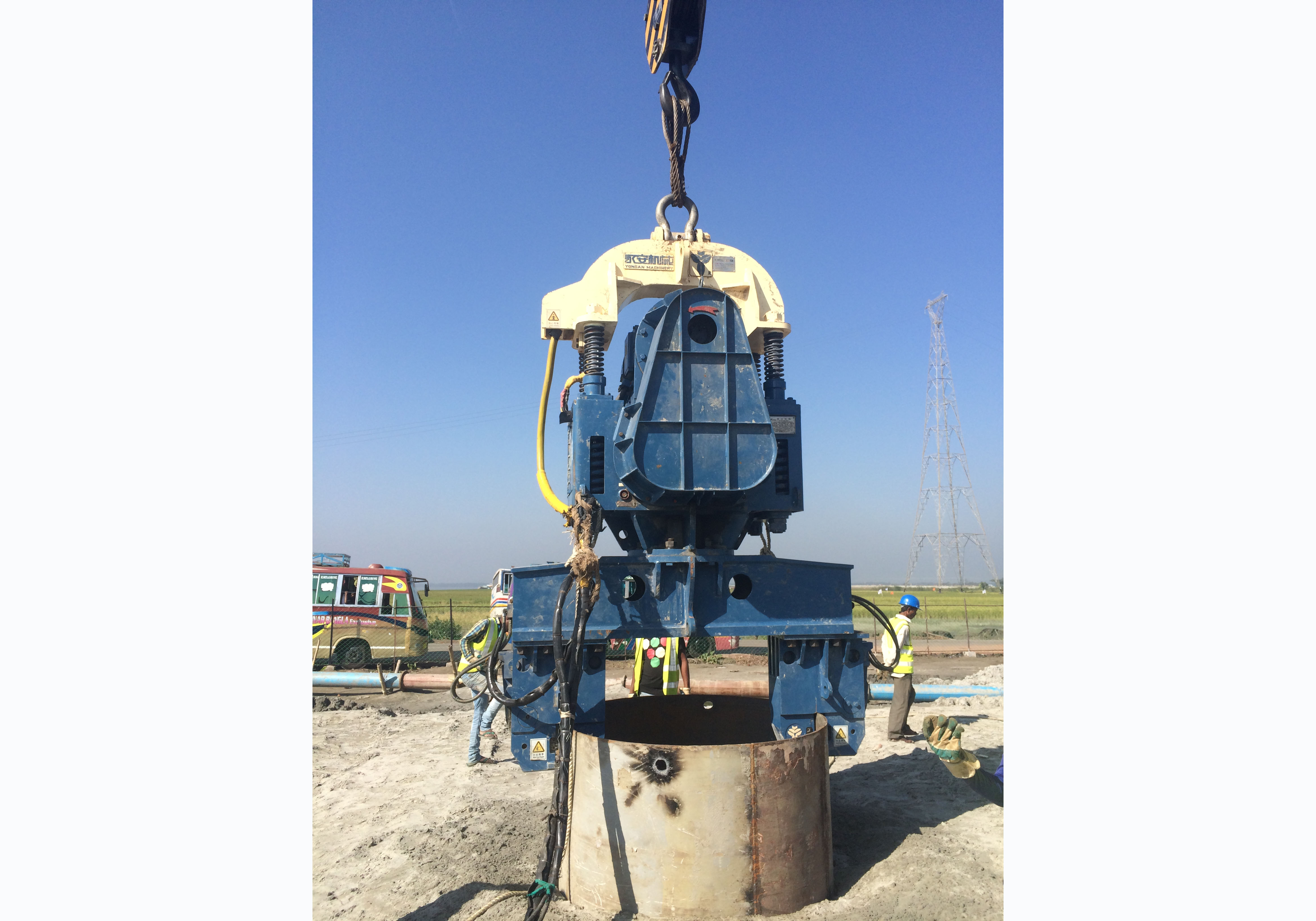 Electric Vibro Hammer/ Variable Frequency/Get Your Free Quote Today