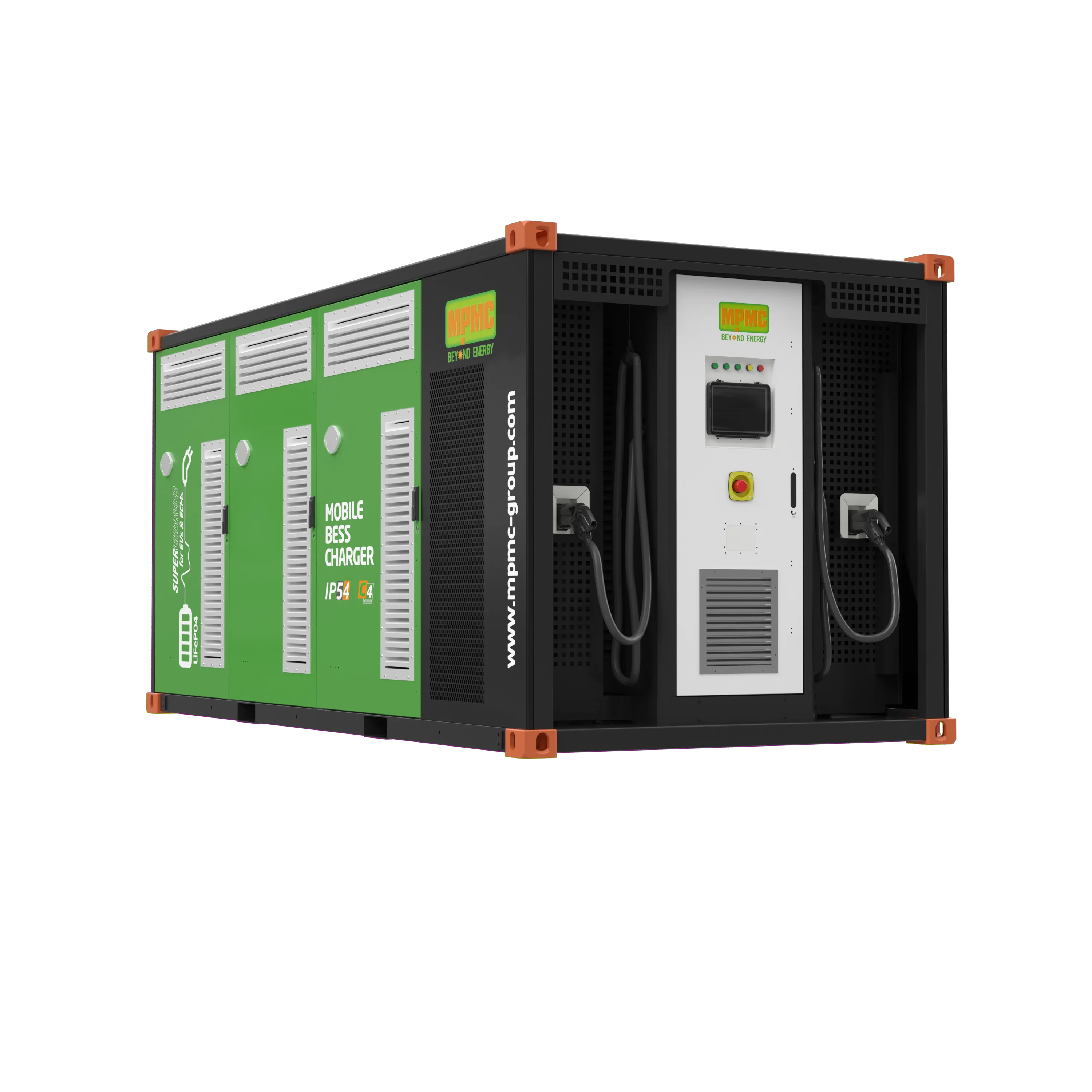 BCH-800kW-600kWh Mobile BESS Charger