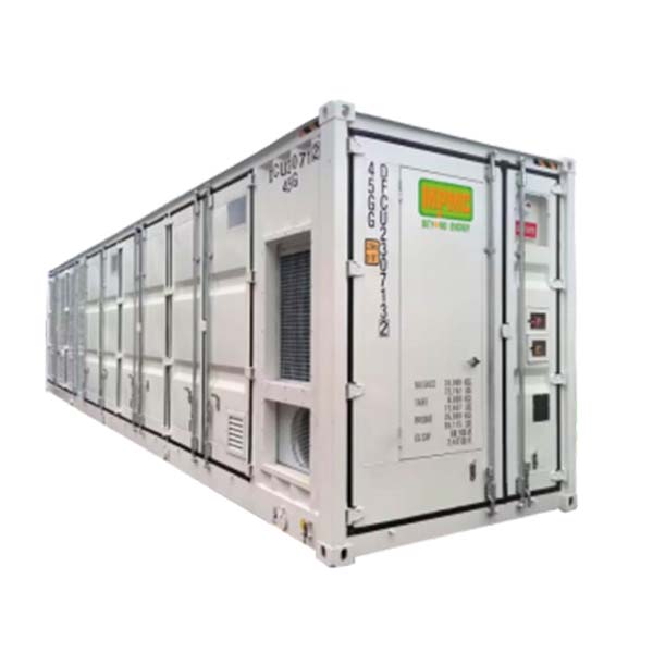 Spécification de la solution de micro-réseau MGSB-250-400