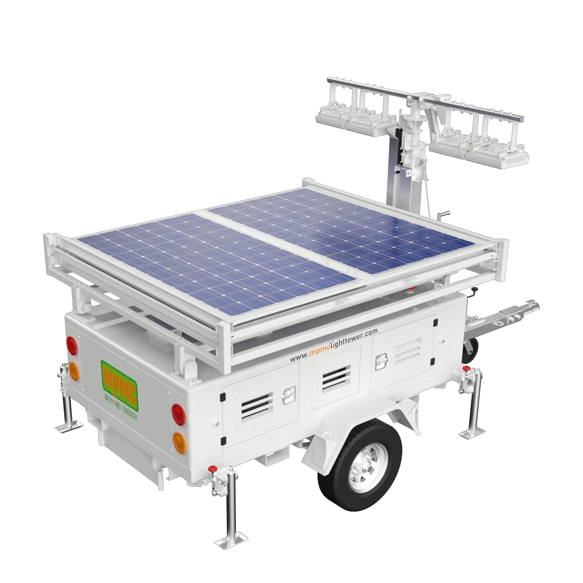 Tour d'éclairage solaire série HSL