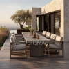 Sigma aluminum sofa set, dining table set, outdoor furniture set, garden sofa chair, courtyard furniture, restaurant chair