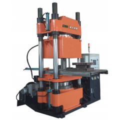 High temperature vacuum hot forming press