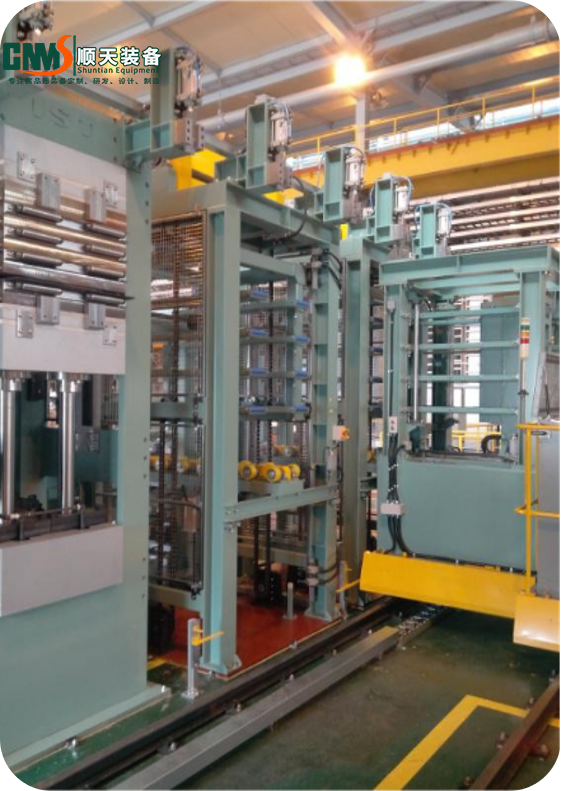 High temperature vacuum heating machine