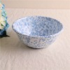 Splashed enamel Cereal enamel salad yogurt noodle bowl picnic plate spoon cup