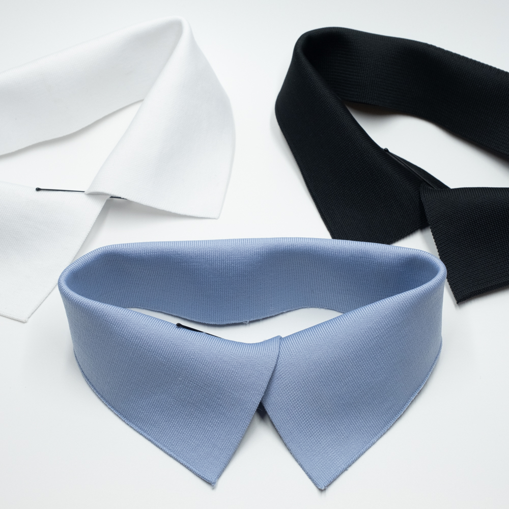 Polo shirt rib collar