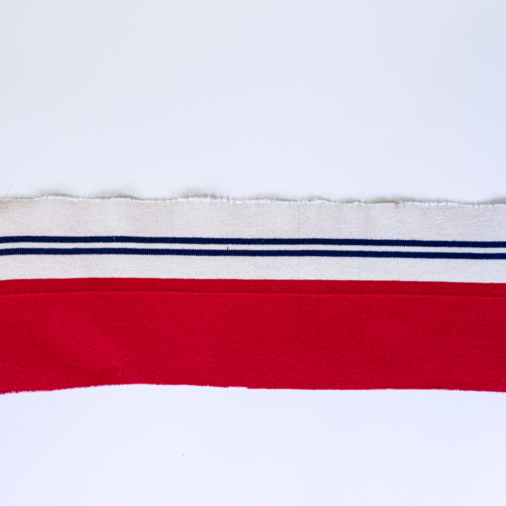 Polo shirt rib collar
