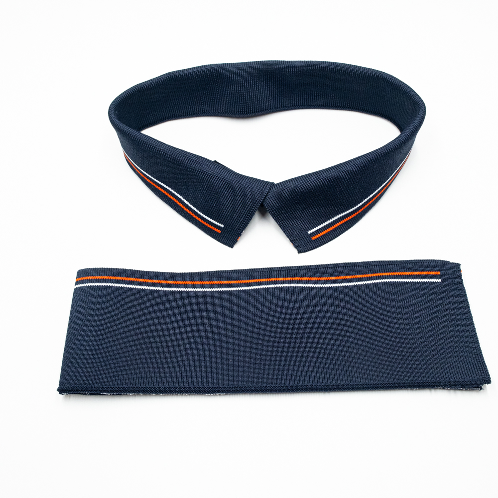 Polo shirt rib collar