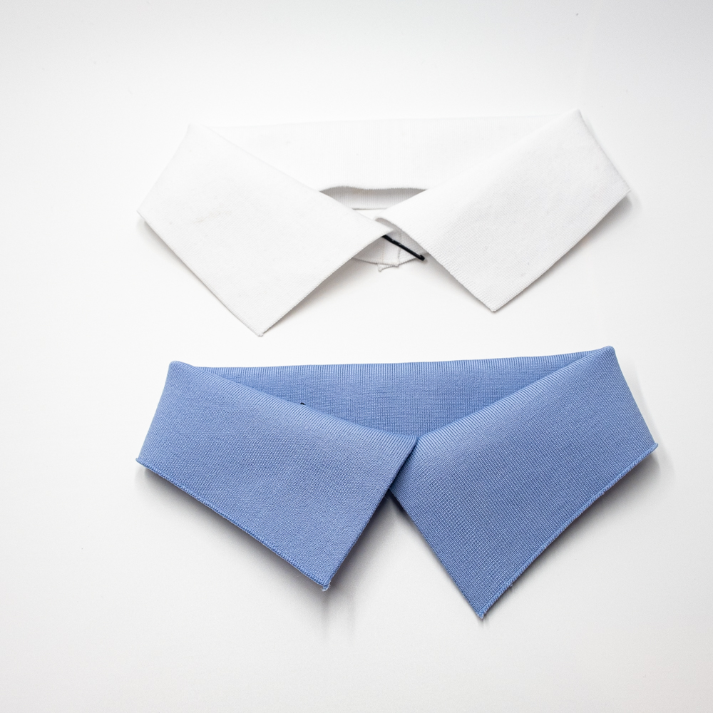 Polo shirt rib collar