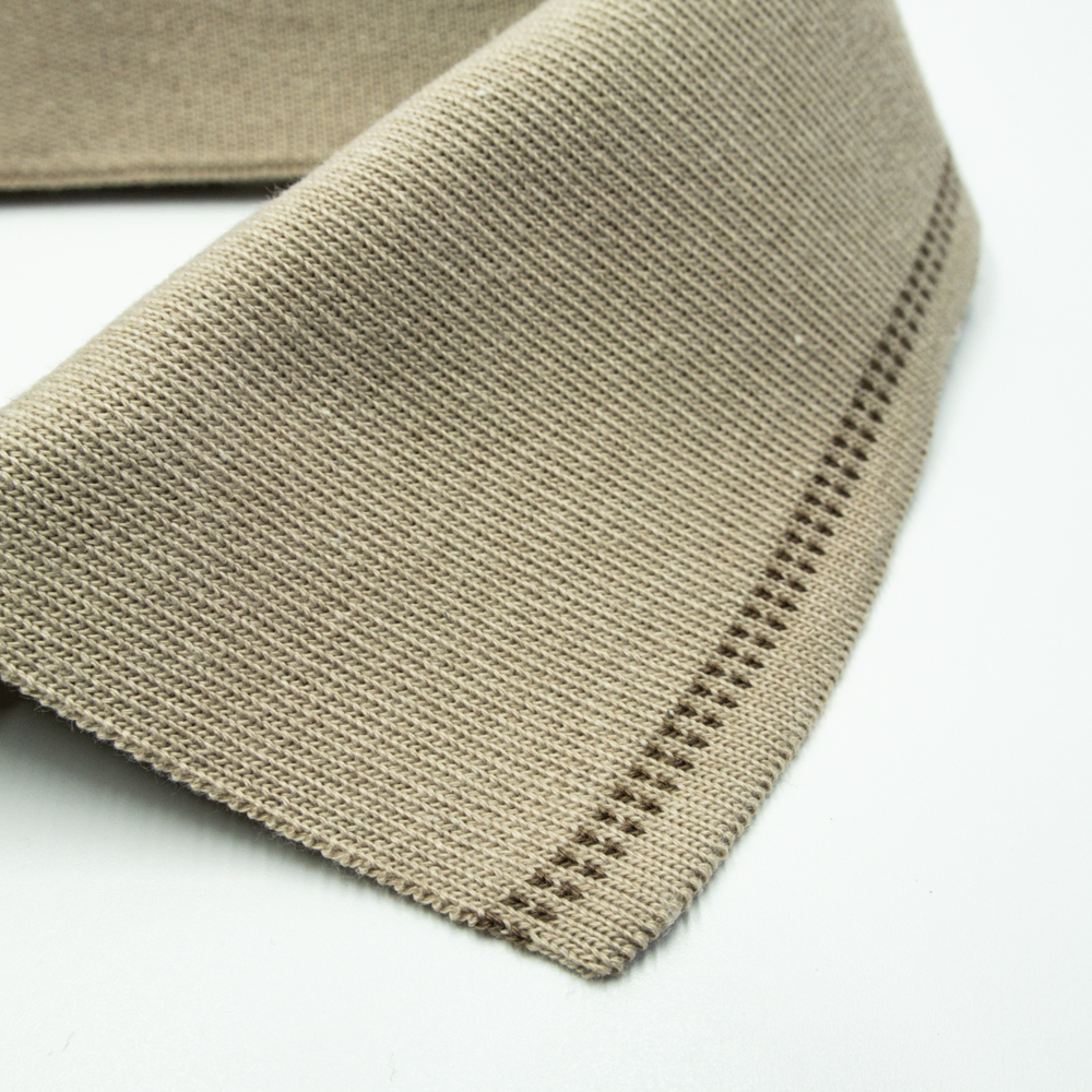 Polo shirt rib collar