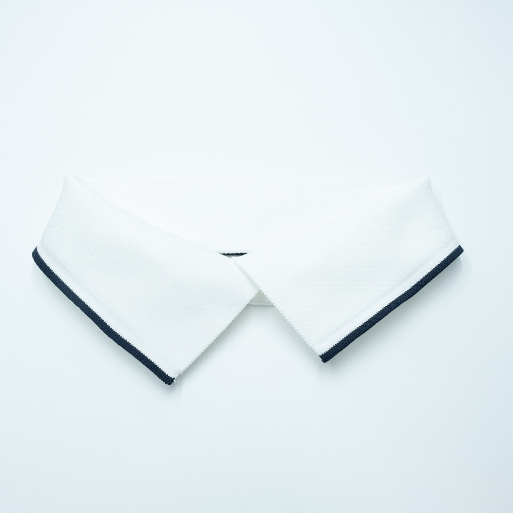 Polo shirt rib collar