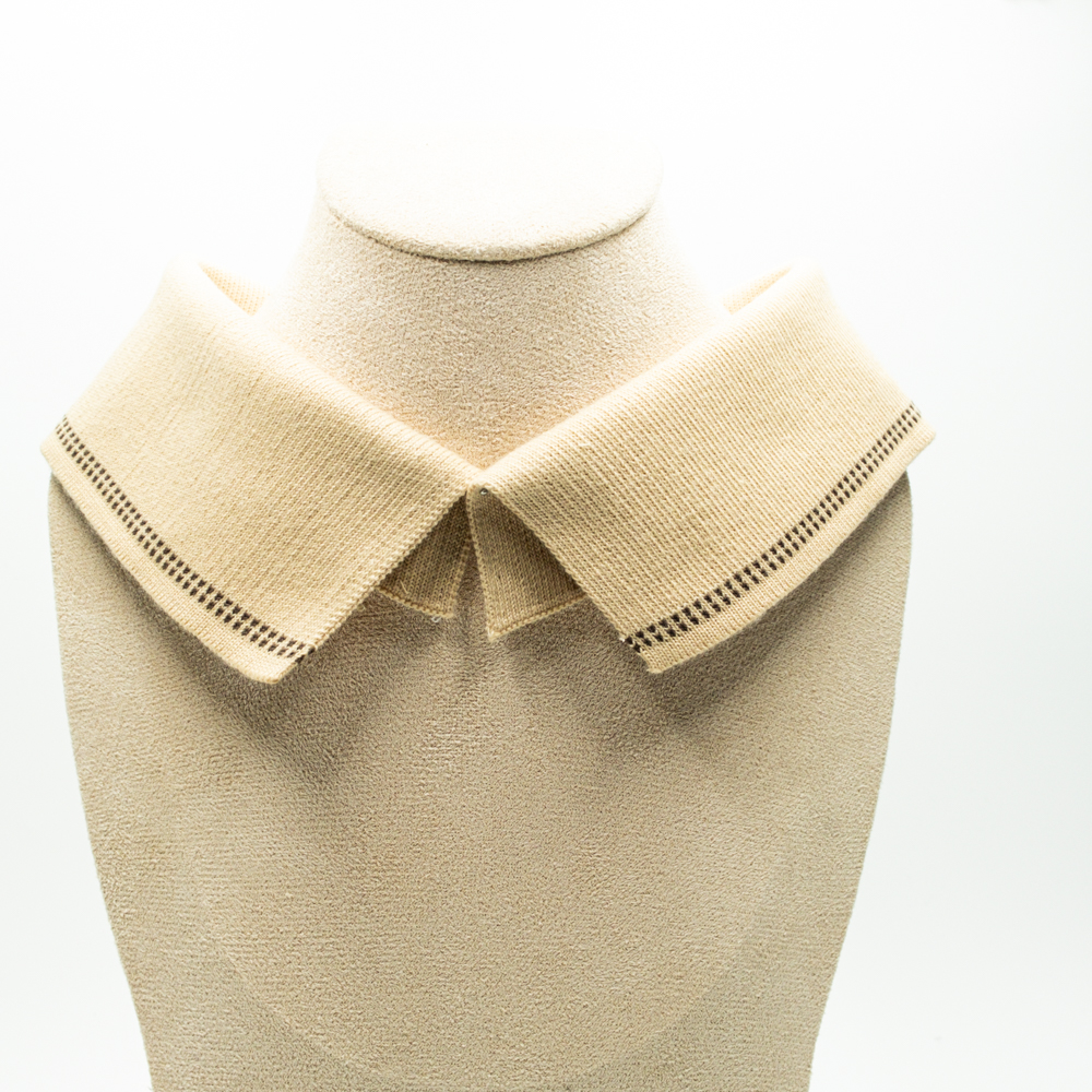 Polo shirt rib collar