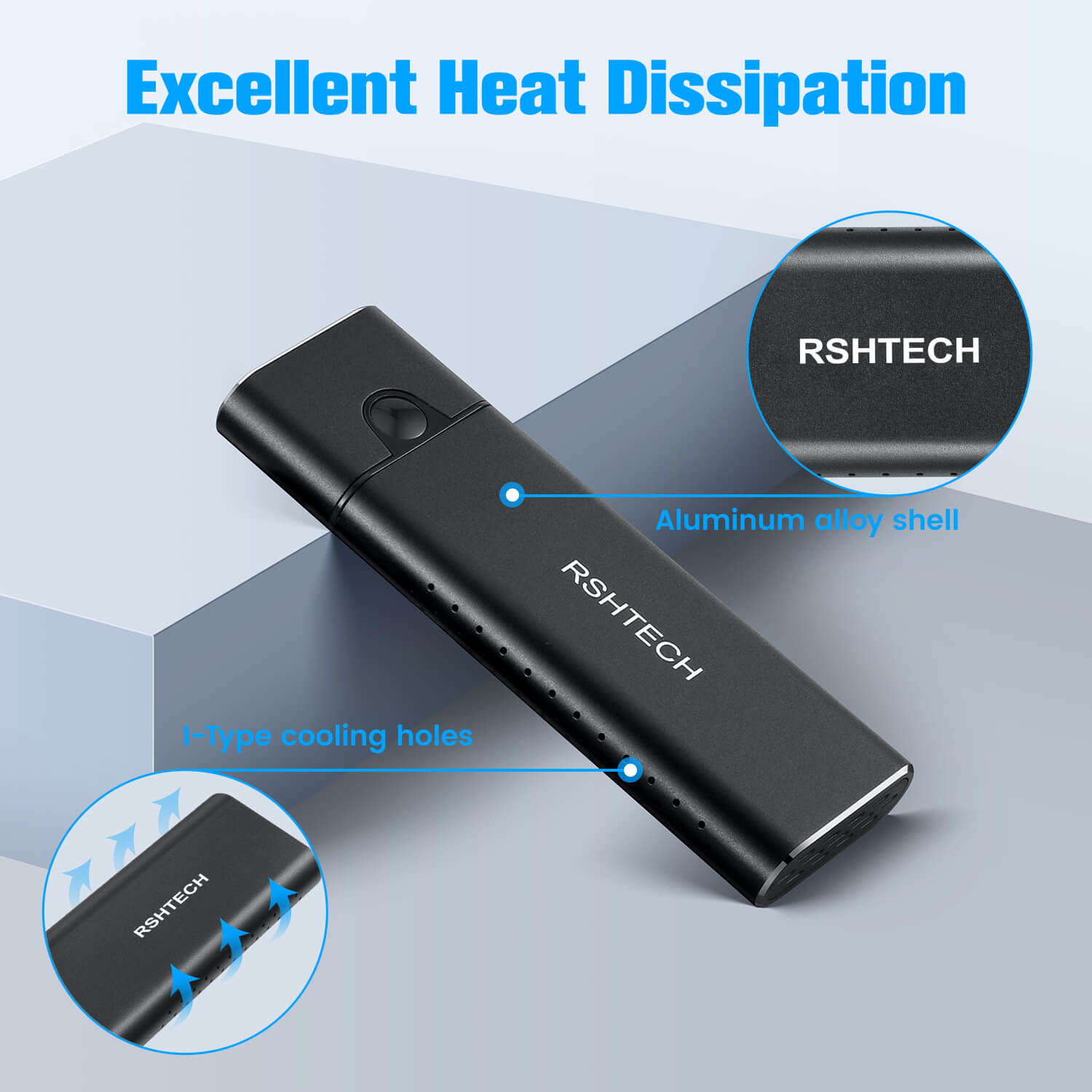 Magnetic SSD Enclosure