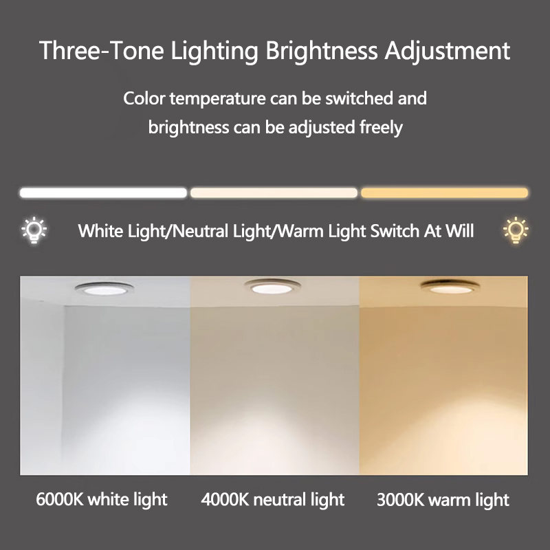 Smart bathroom mirror semi-circular mirror LED with light