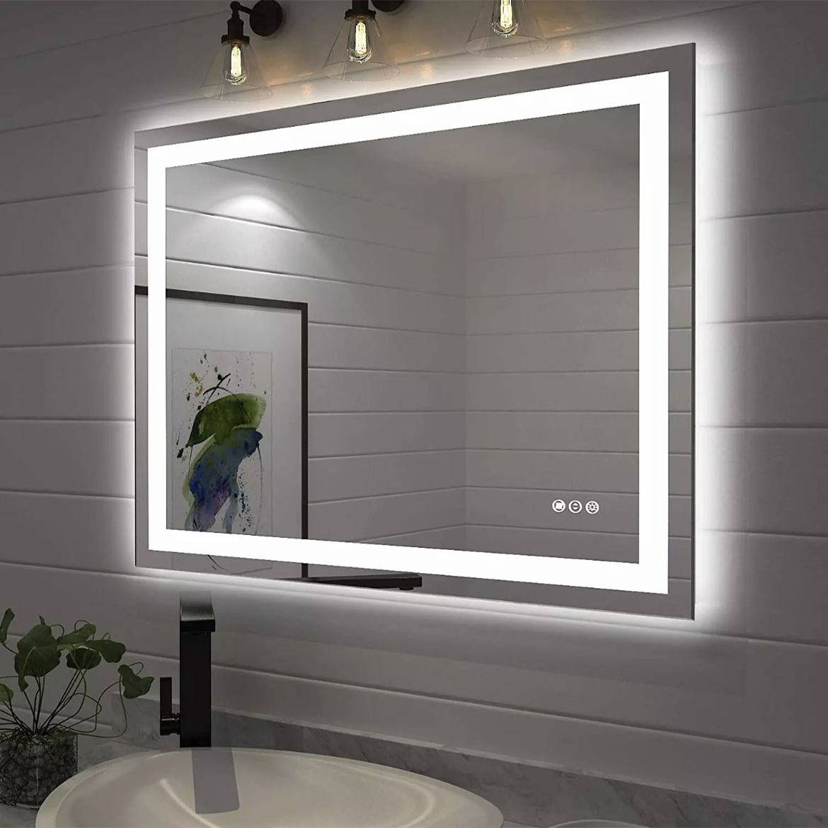 Square Bathroom Mirror Model:6Y04