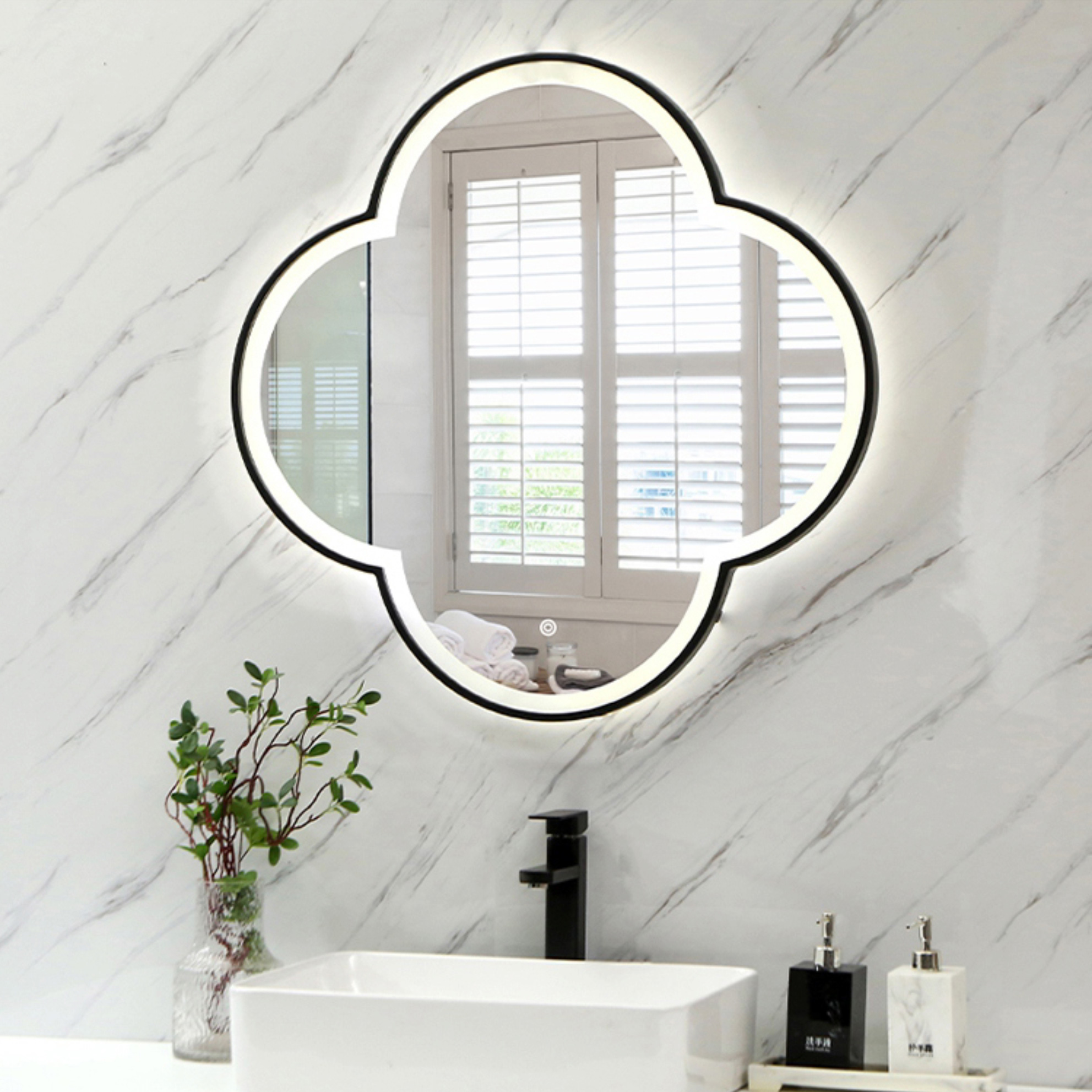Shaped Bathroom Mirror Model:6123