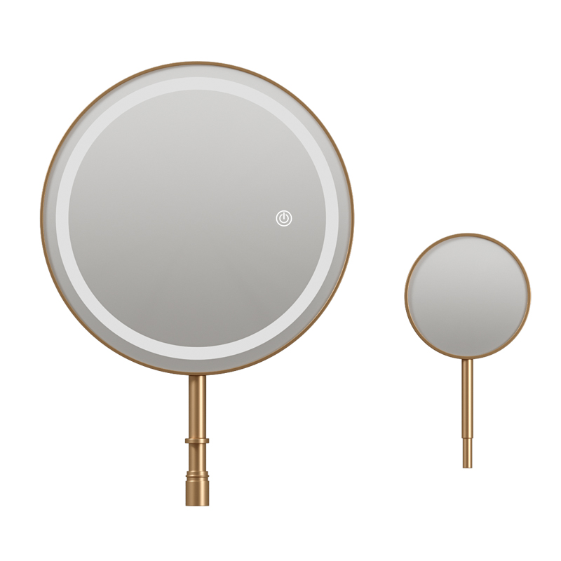 LED intelligent fill-in beauty mirror with light for dual use