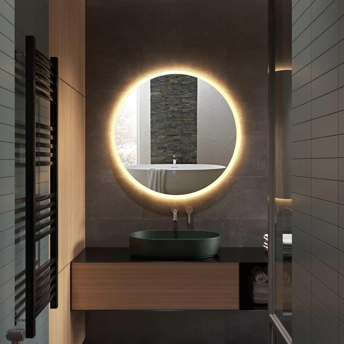 Circular Bathroom Mirror Model:6Y31