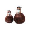 Pirate Collection Squirrel Combo Dog Toy