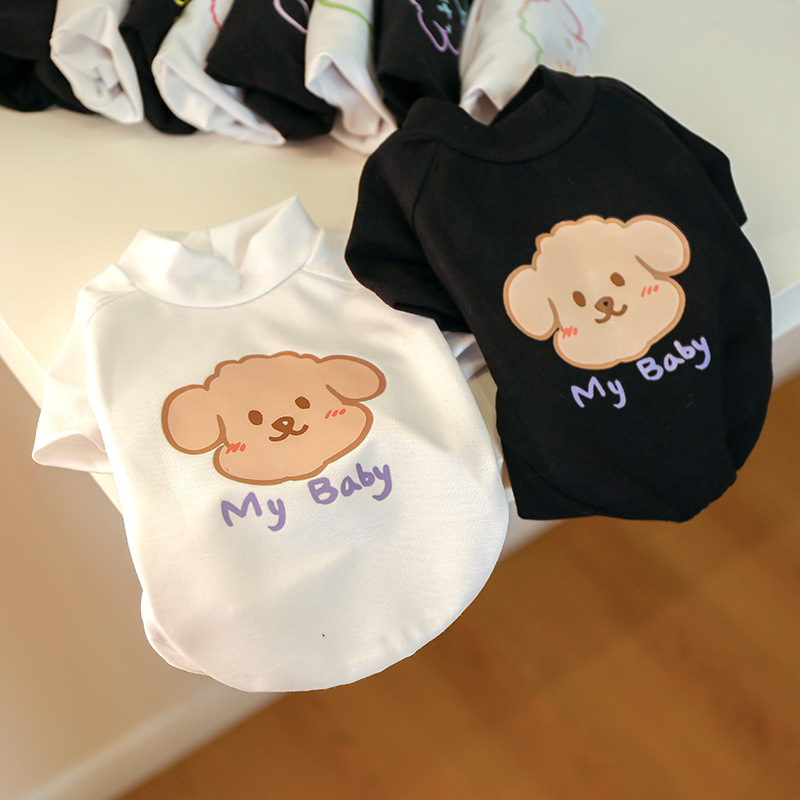 Hund Druck Sweatshirt Sommer T-Shirt