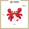 Treat Dispenser Plush Crab Dog Toys