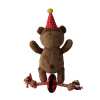 Circus Collection Bear with a hat on a unicycle Dog Toy