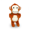Juguete para perros de peluche con forma de mono mochilero Nibble