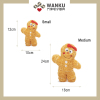Christmas Collections Biscuit Man Plush Dog Toys