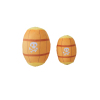 Pirate Collection Orange Wine Cask Dog Toy